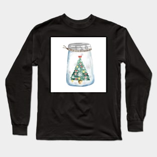 Christmas Tree in a Jar Long Sleeve T-Shirt